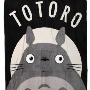 Totoro Fleece Throw Blanket